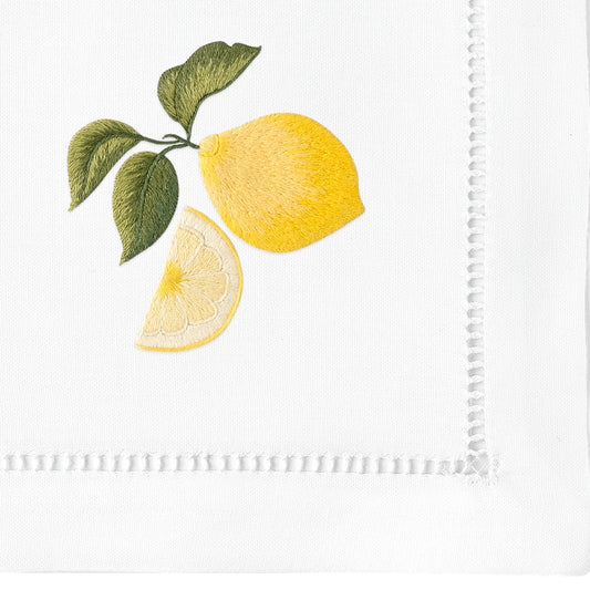 Lemons Dinner Napkins Set of 4
