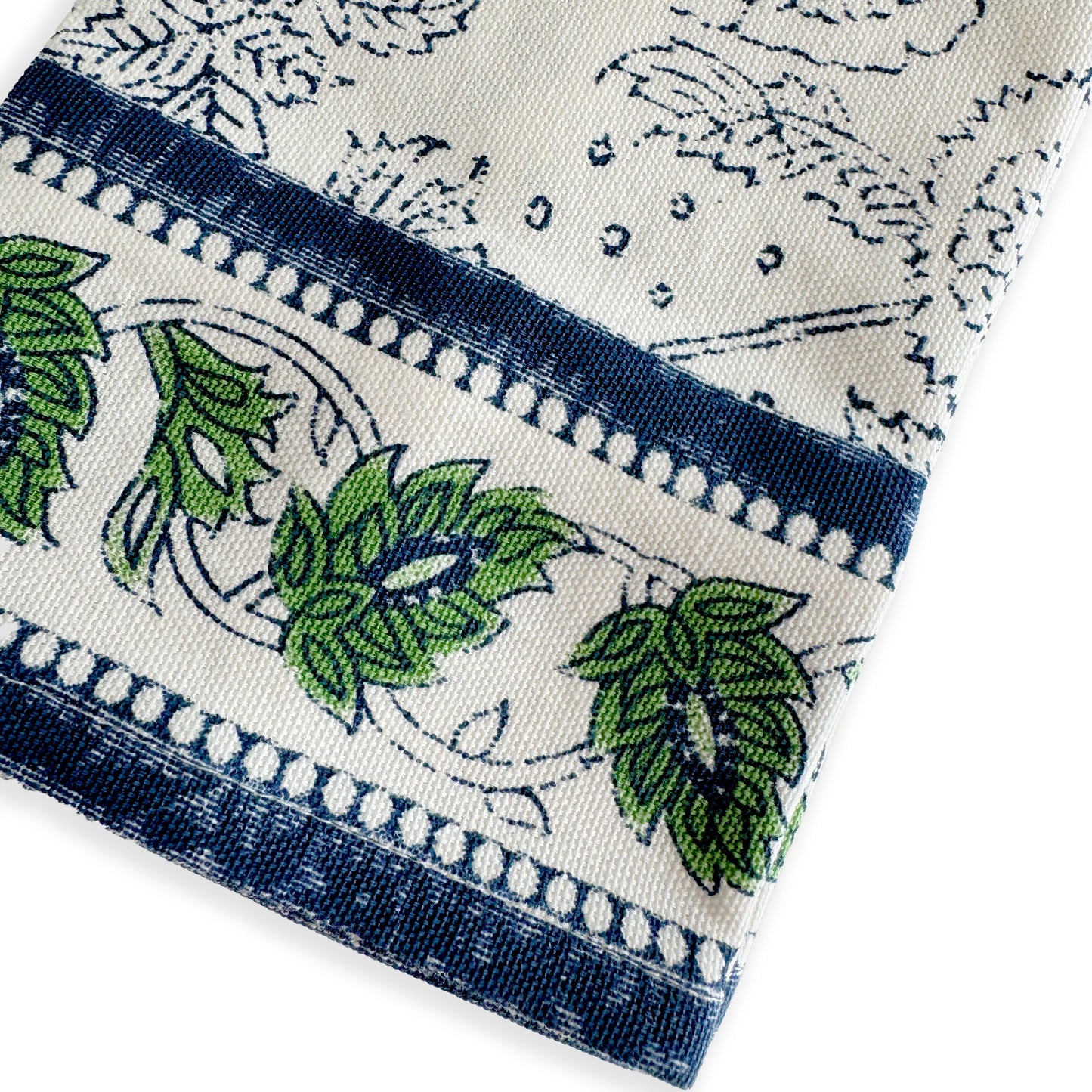 Cuttyhunk Block Print Dinner Napkins