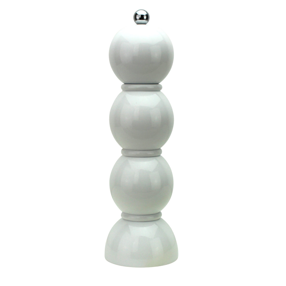 Addison Ross London White Bobbin Salt & Pepper Mill
