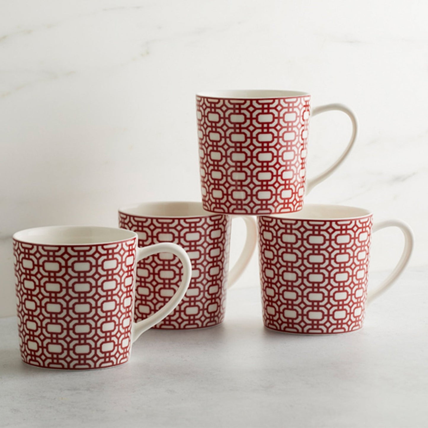 Caskata Newport Garden Gate Crimson Mug