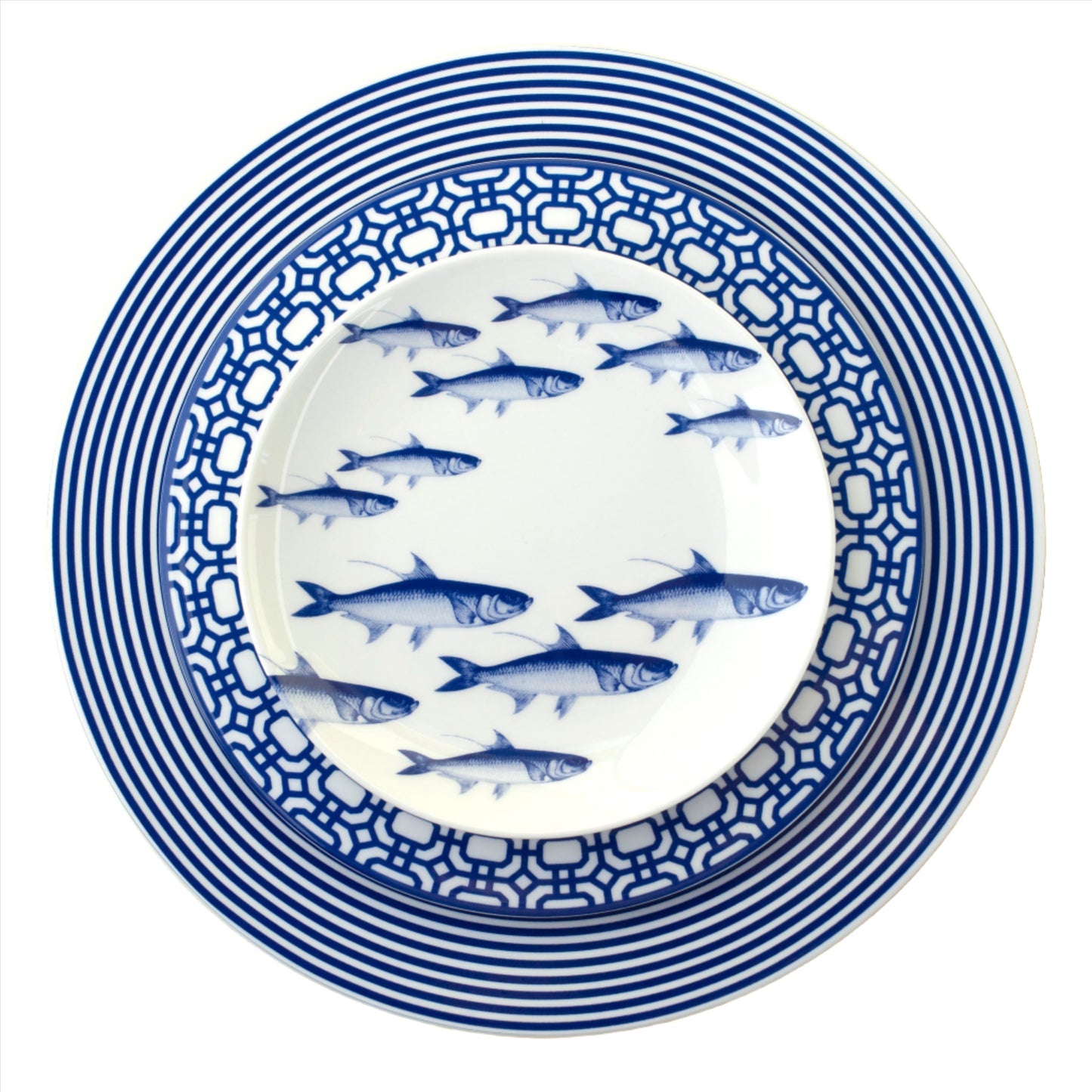 Caskata School of Fish Small Plates, Set of 4