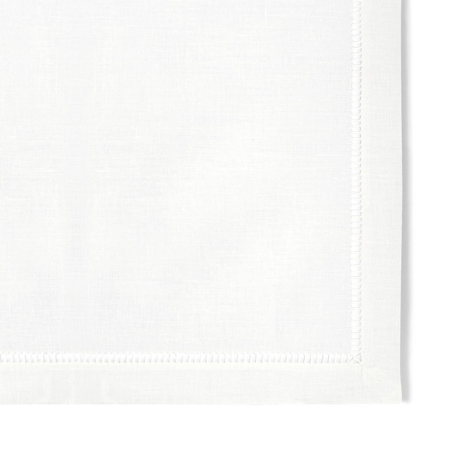 Pure Linen White Dinner Napkin Set of 4