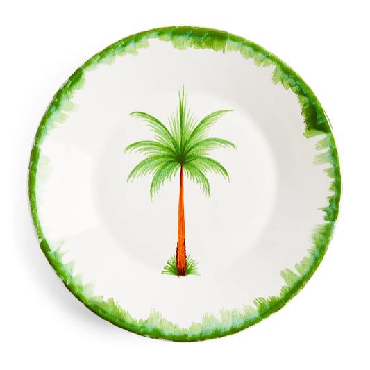 Les Ottomans Palm Tree Collection Salad/Dessert Plate