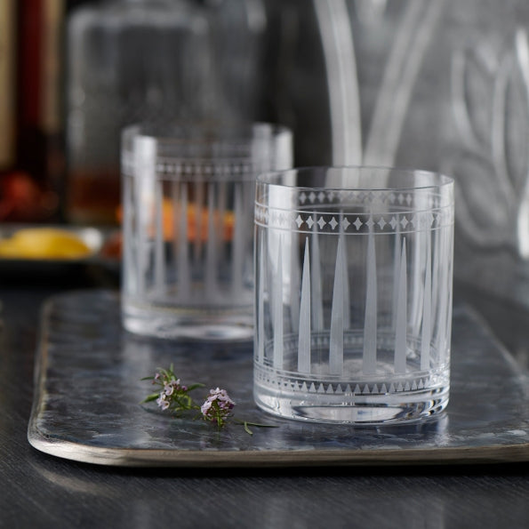 Caskata Marrakech Rocks Glasses, Sets of 2