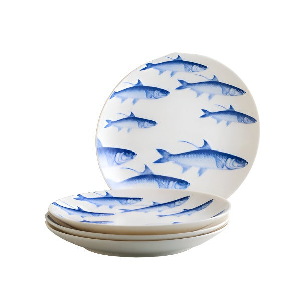 Caskata School of Fish Coupe Salad Plate