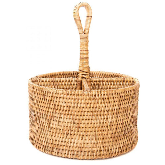 Rattan 4 Section Entertaining Caddy