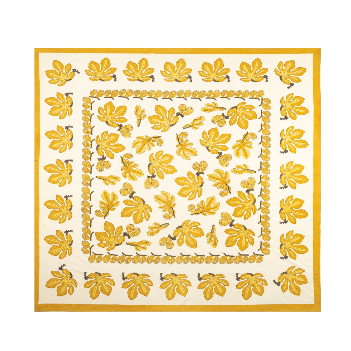 French Tablecloth Fig Citrine Tablecloth