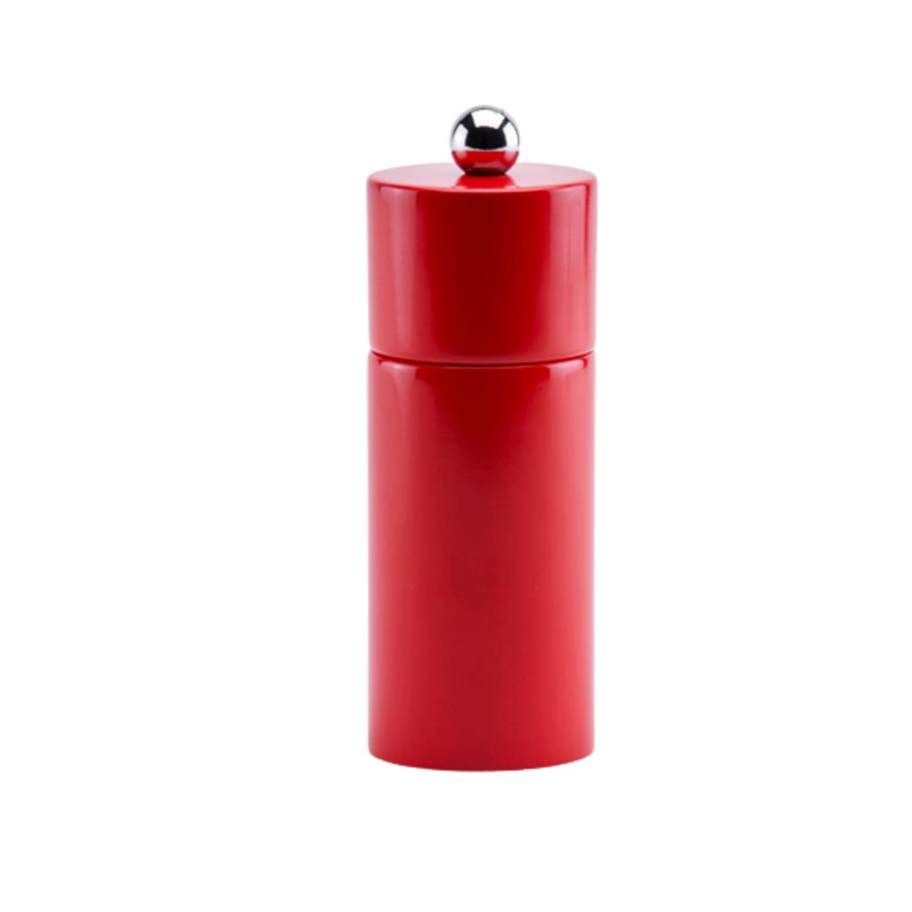 Addison Ross London RED MINI COLUMN SALT OR PEPPER MILL