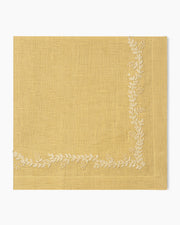 Prism Vine Linen Dinner Napkin Butter Set of 4