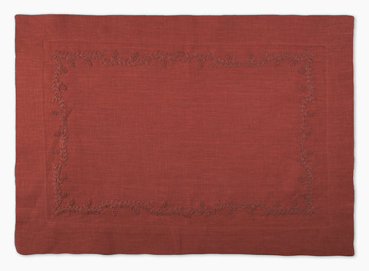 Brick Prism Vine Linen Placemat Set of 4