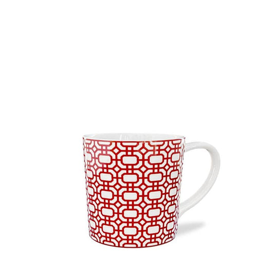 Caskata Newport Garden Gate Crimson Mug