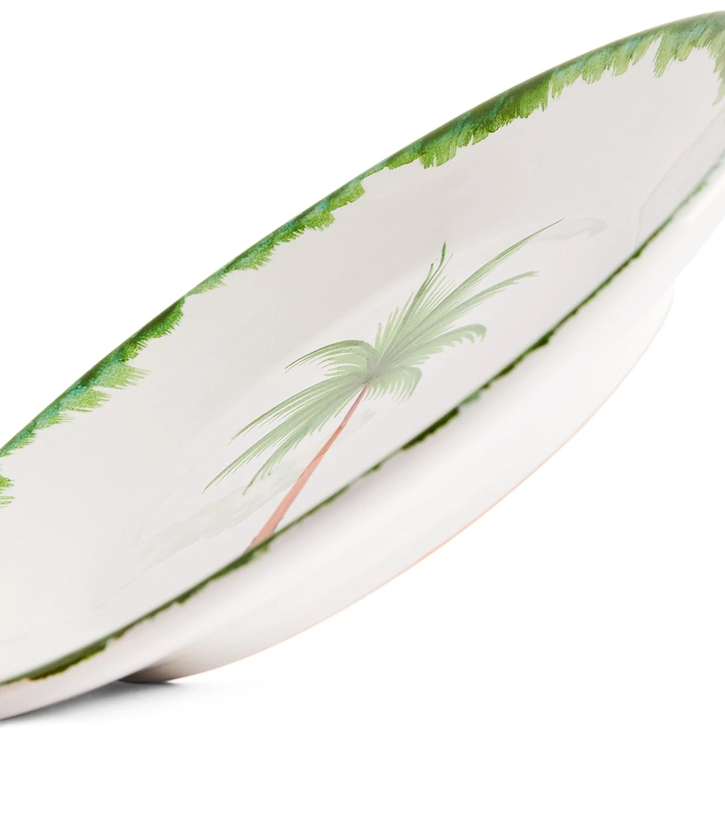 Les Ottomans Palm Tree Collection Salad/Dessert Plate